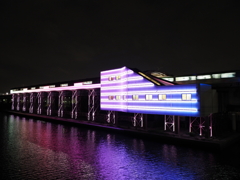 東京モノレール大井競馬場前駅イルミネーションその３