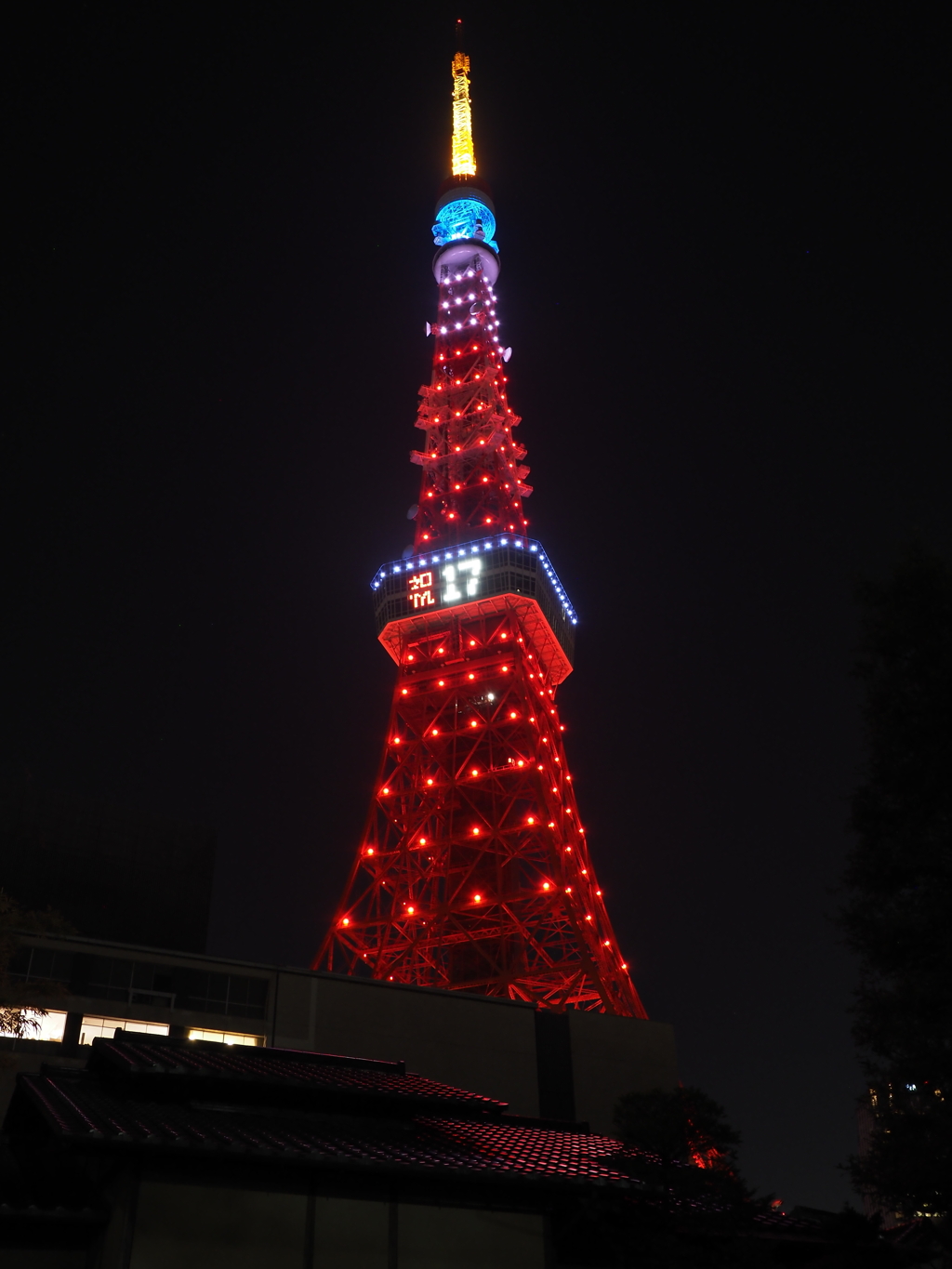 東京タワー特別ライトアップその２