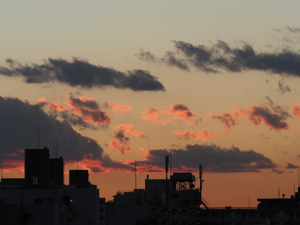 夕焼け雲