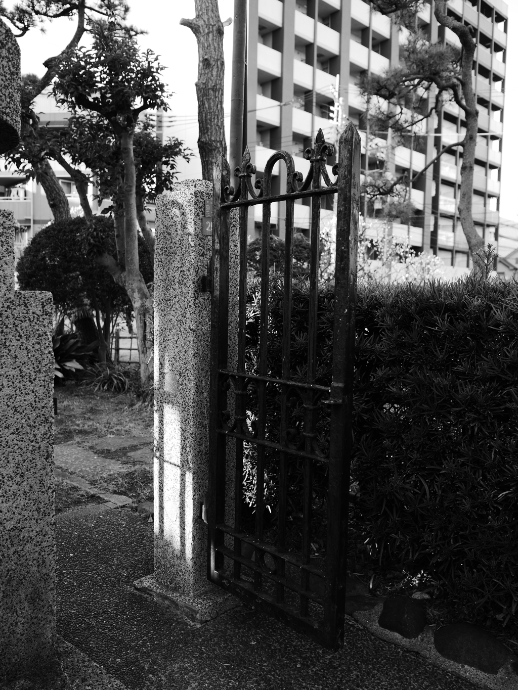 梅屋敷公園入口その１