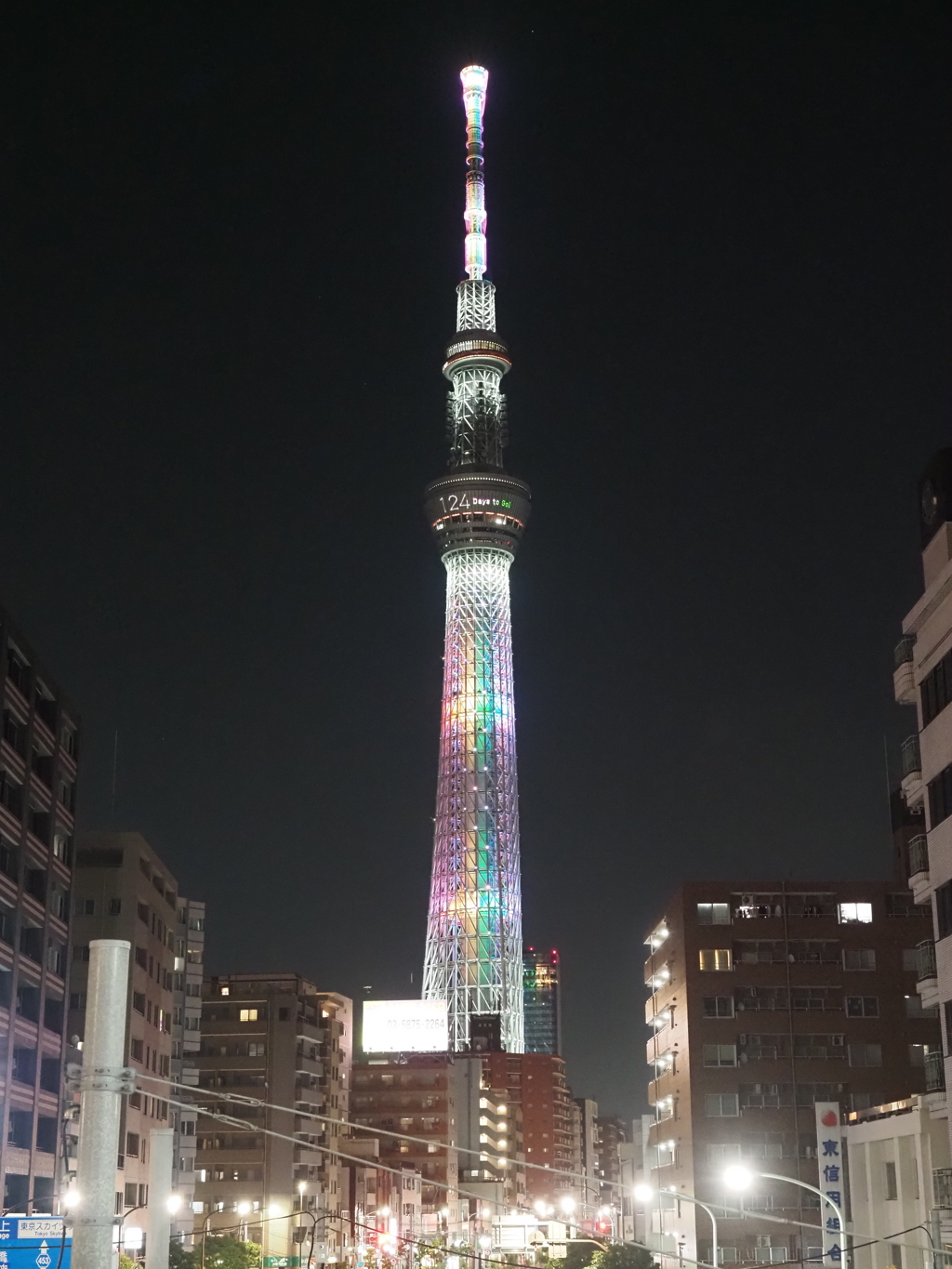 スカイツリー夜景その３