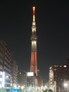 スカイツリー夜景その２
