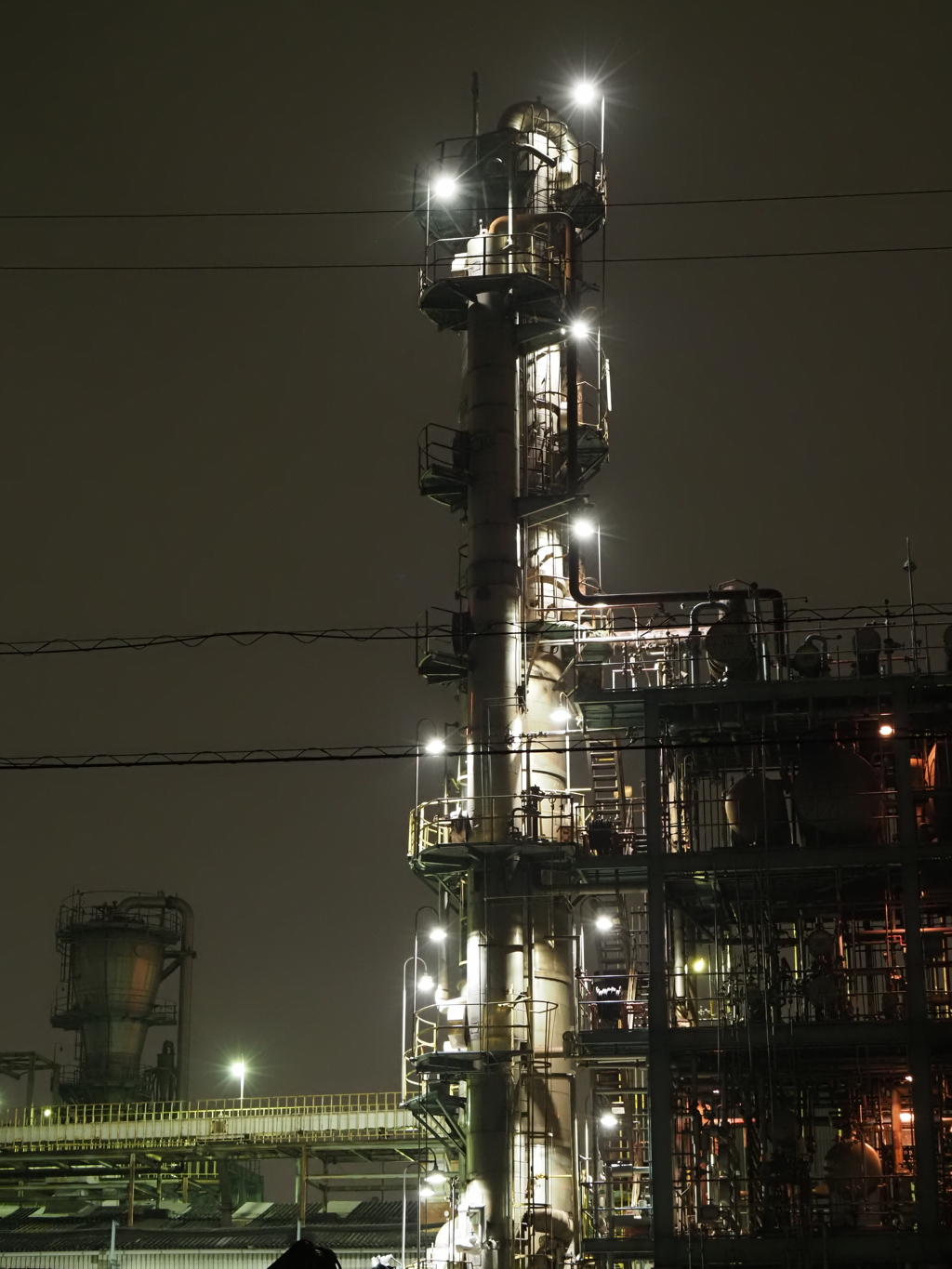 工場夜景試し撮りその１