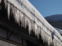 雪の大内宿その３