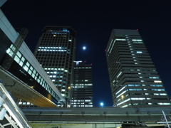 天王洲アイル駅出口付近からの眺め