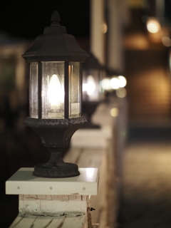 雰囲気の良い灯りその１