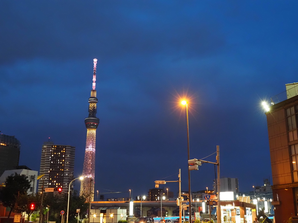 東京スカイツリー夜景その２