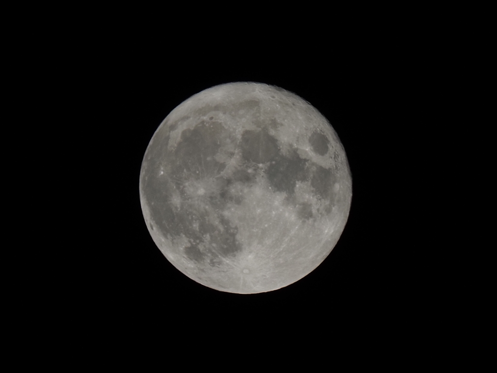 ２１年７月２４日の満月その1