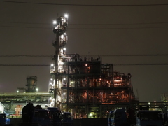 工場夜景試し撮りその２