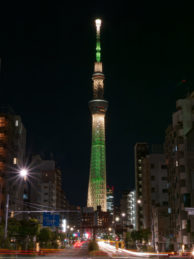 スカイツリー特別イルミネーションその２