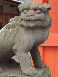 神社の狛犬さんその２