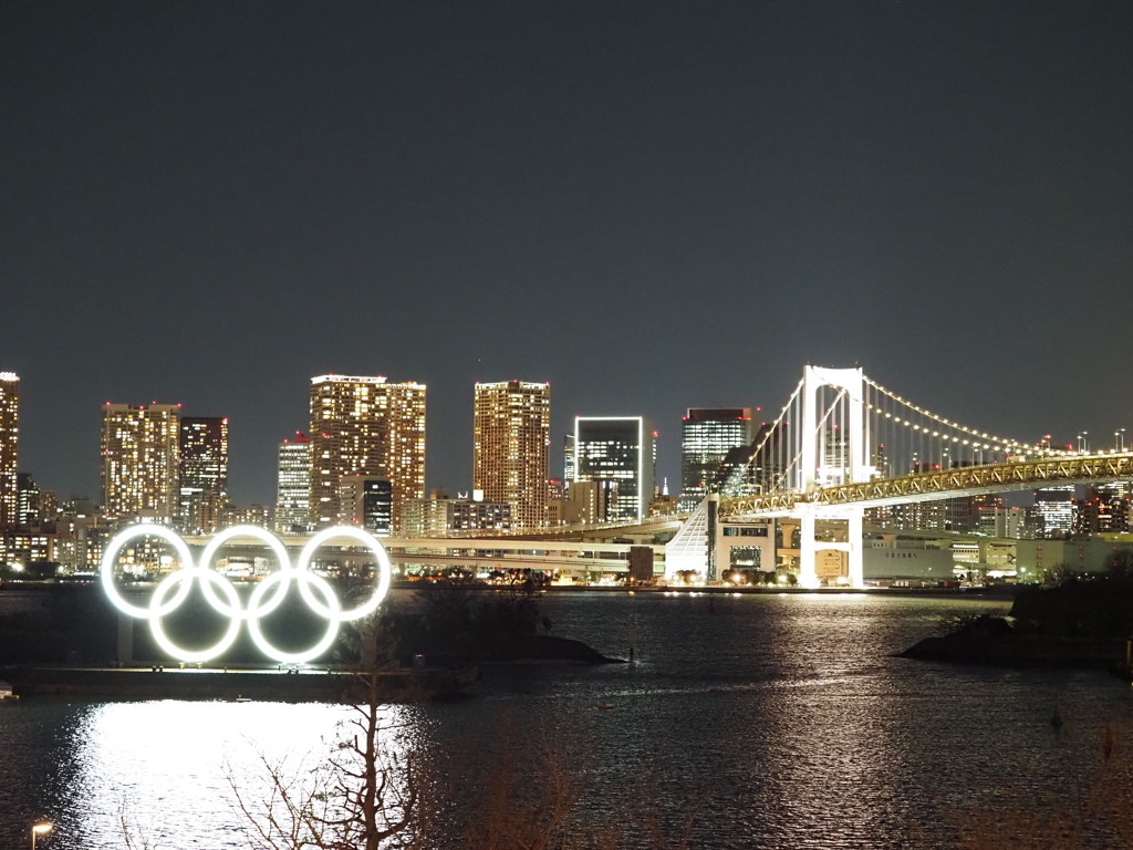 お台場の五輪マーク
