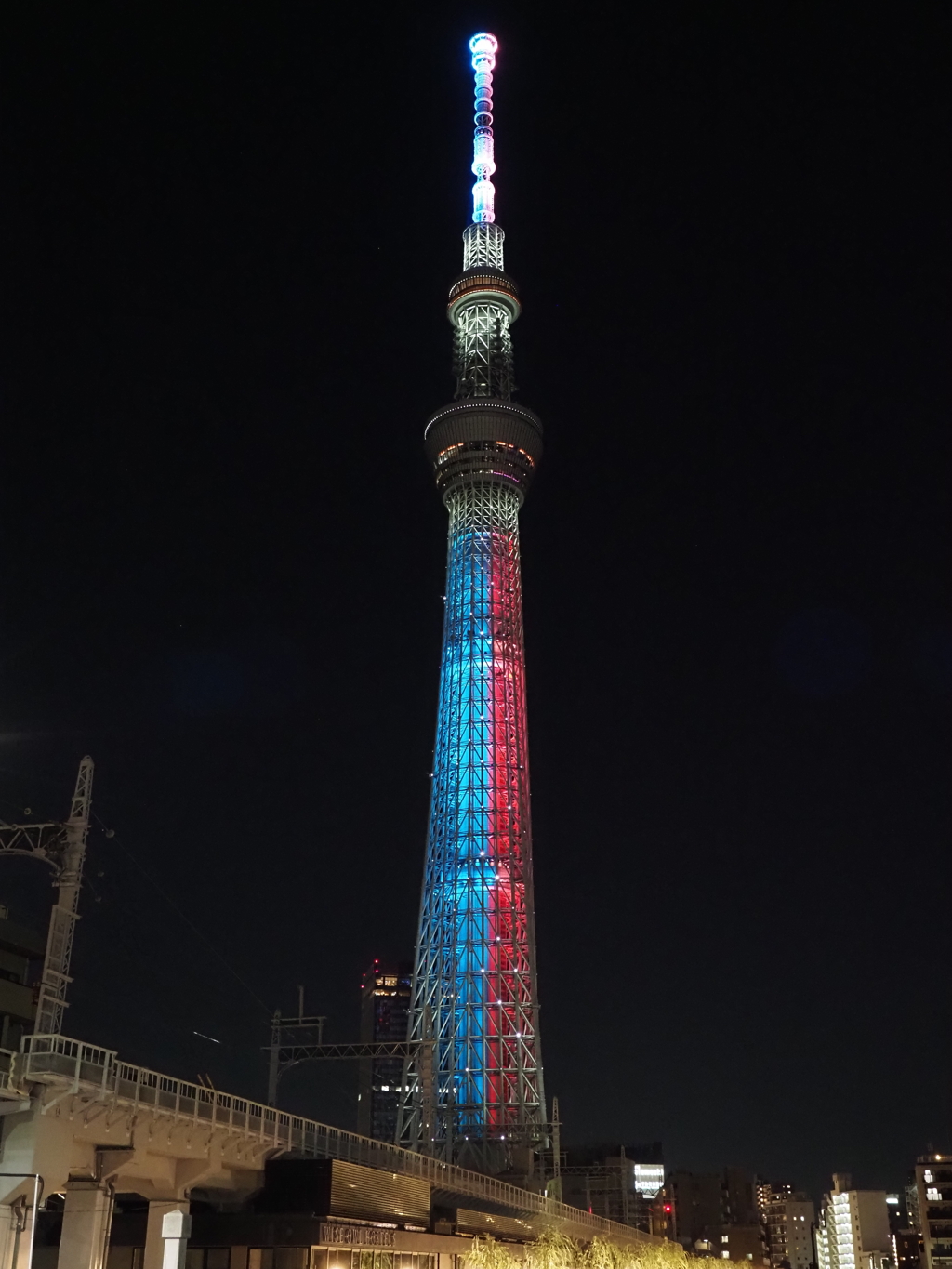 スカイツリースペシャルイルミその２