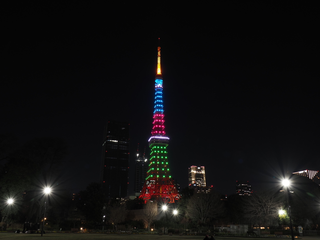 東京タワー特別ライトアップその２