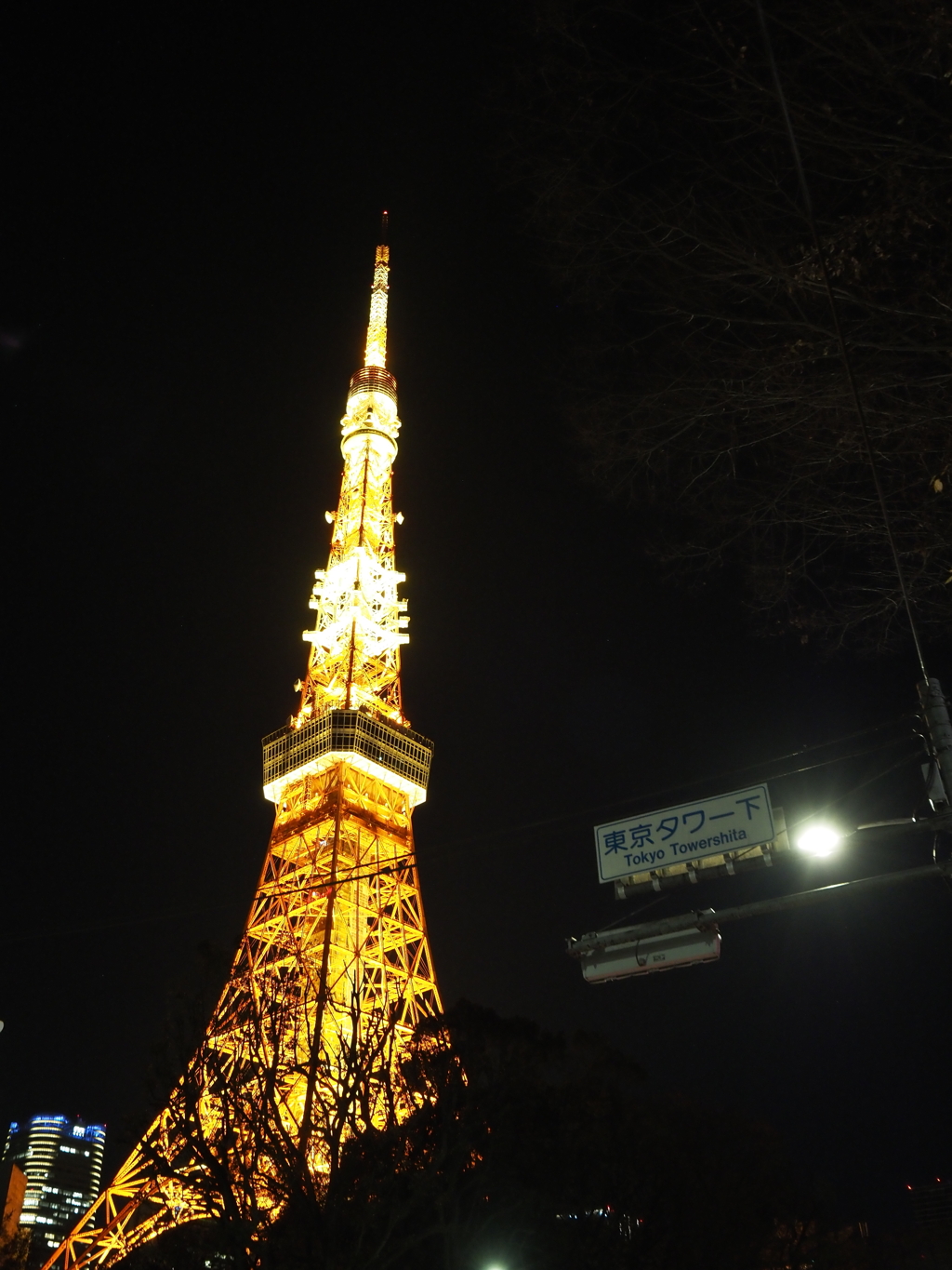 東京タワー夜景