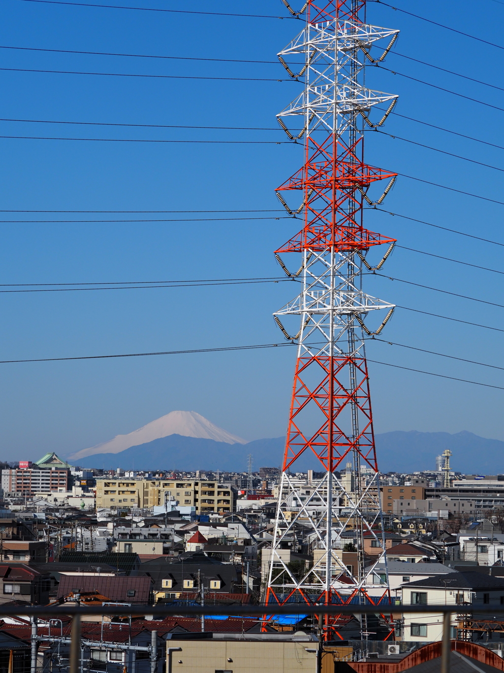 商業施設からの富士山その１