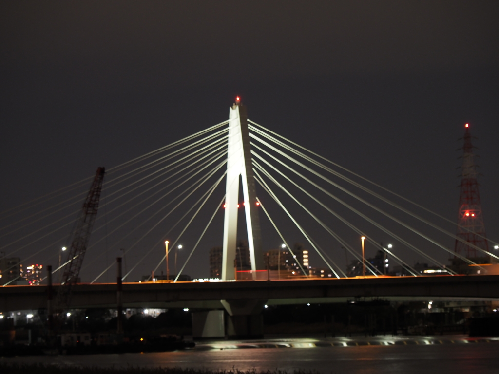 大師橋ライトアップその９