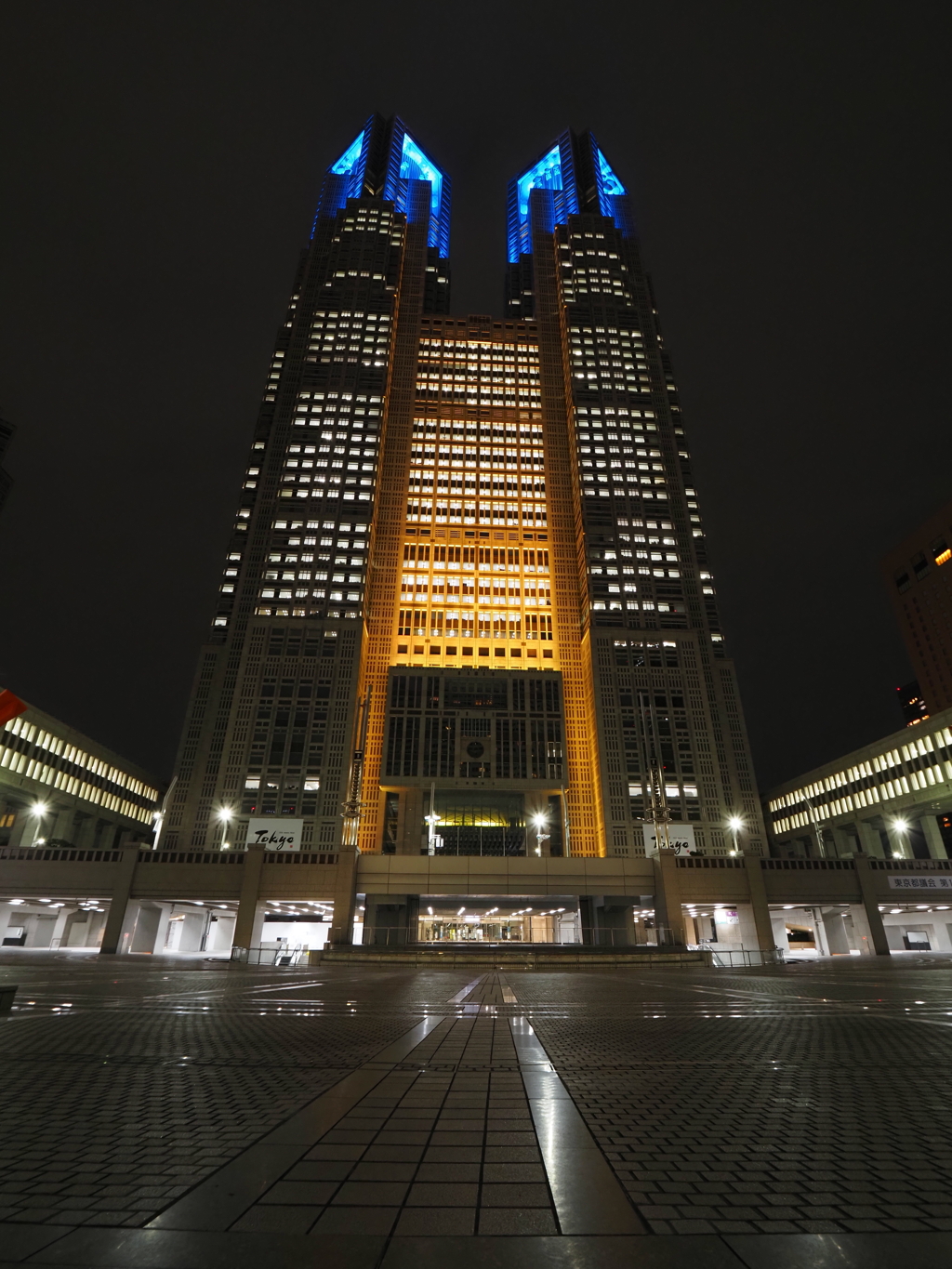 都庁ライトアップその１