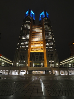 都庁ライトアップその１