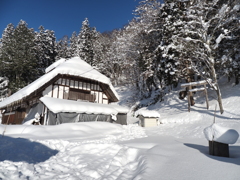 雪の大内宿その１０