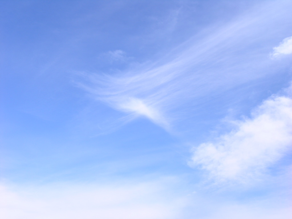 空と雲の写真