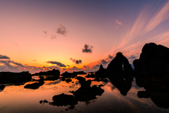夕日