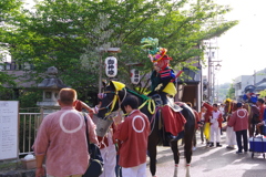 多度大社　馬上げ