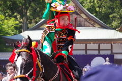 多度大社　馬上げ