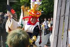 多度大社　馬上げ