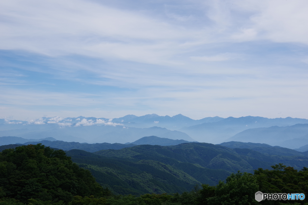 茶臼山高原展望台