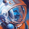 地球の最初の宇宙飛行士 by Aleksandr Sidelnikov 