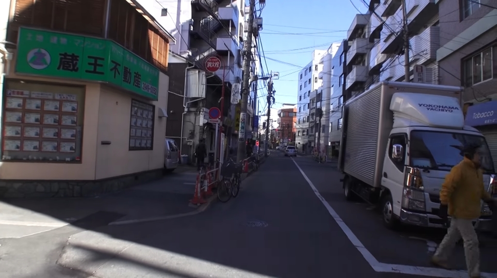 駒込銀座のショッピングエリア。 豊島区