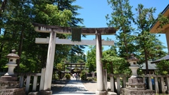 米沢駅と上杉神社
