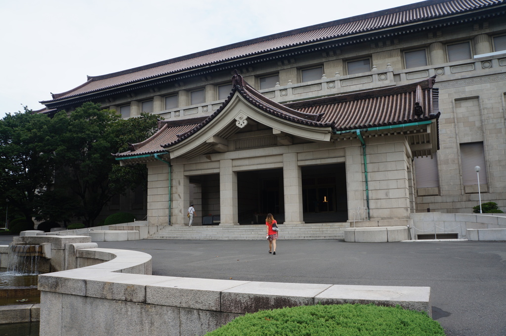 上野にて