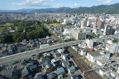 山形駅にて