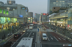 新宿夕景