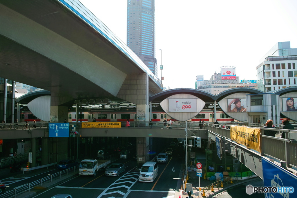 懐かしい東急東横線の渋谷駅
