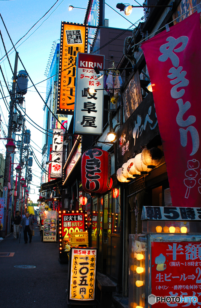 夕暮れ