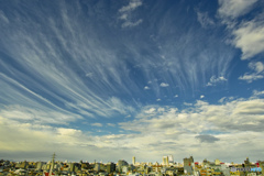 雲流る