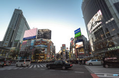 夕暮れ