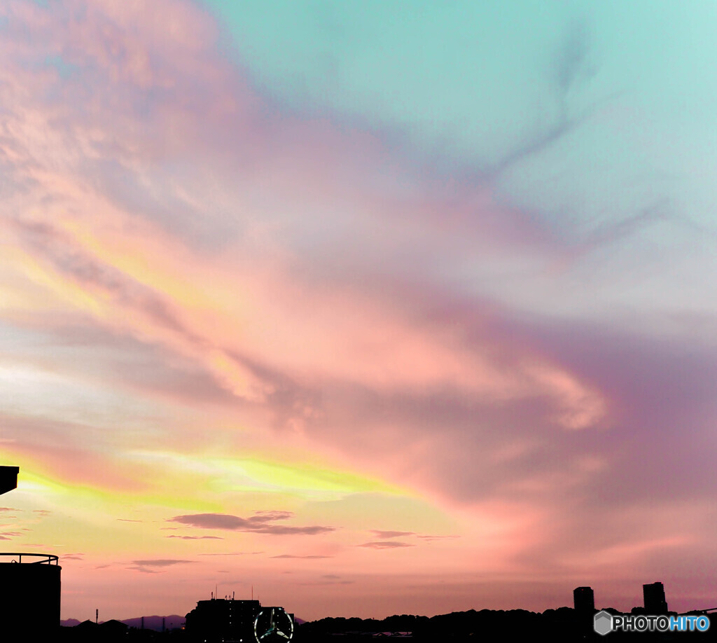 今日の夕焼