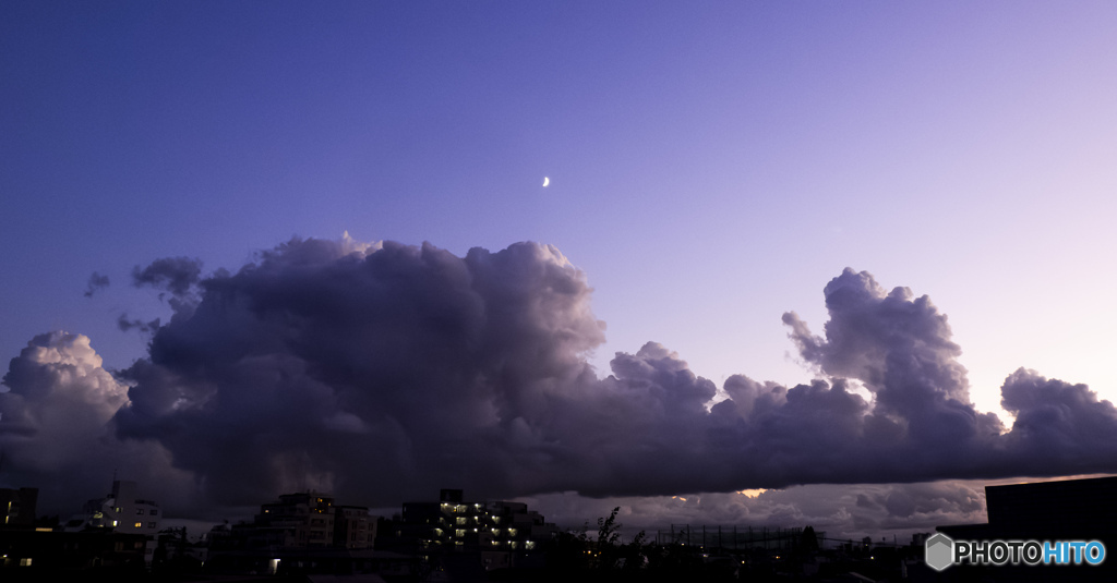今日の夕景