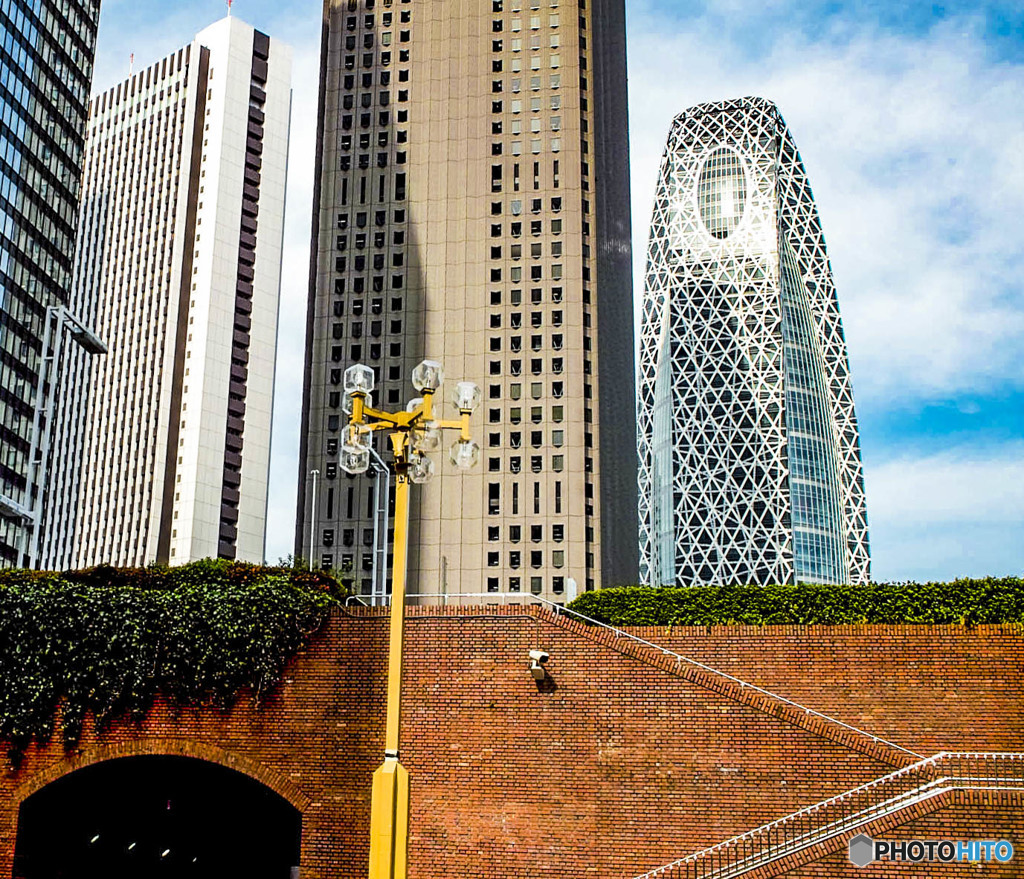 都会の風景・新宿