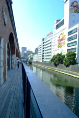 川のある風景