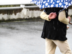 雨の日は腰が