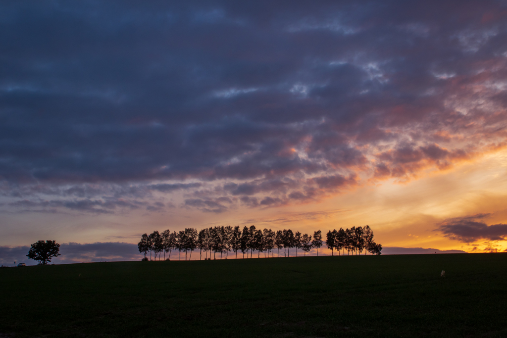 セブンスターの夕暮れ