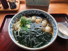 牡蠣蕎麦