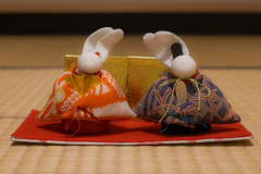 昔作ったお雛様