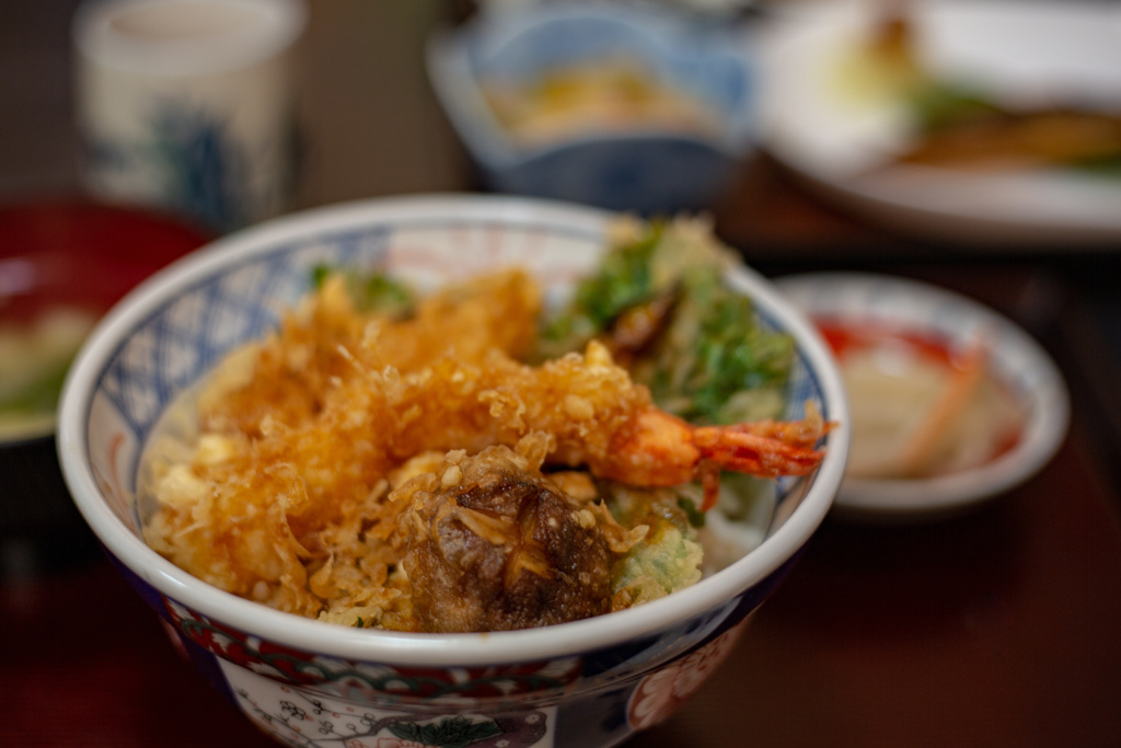 天丼のハシゴ