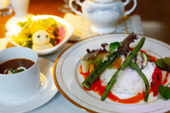 お姫様のカレーライス
